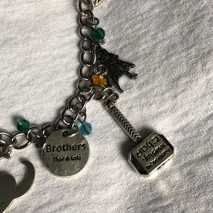 *3 for $25* Thor Loki charm bracelet!